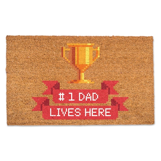 Number 1 Dad Doormat